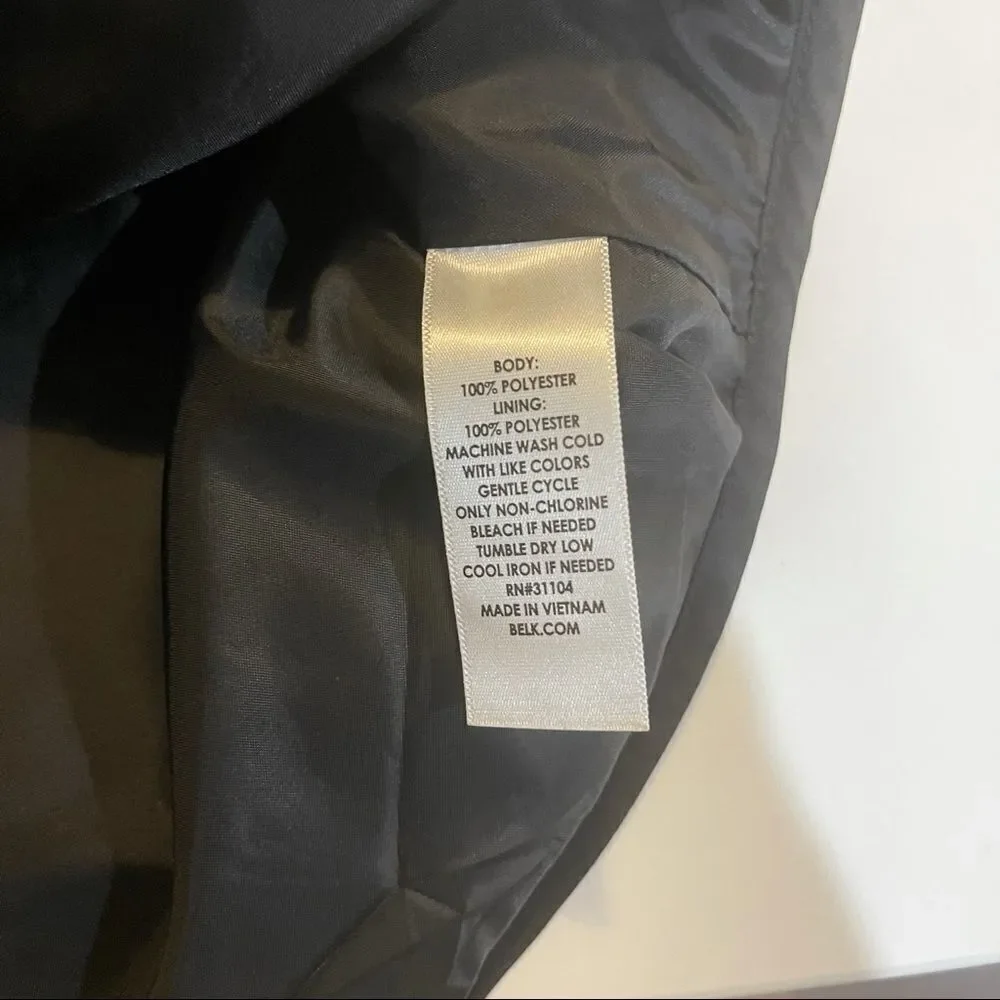 4/$25‎ - J. Khaki Red & Black Pattern Puffer Vest